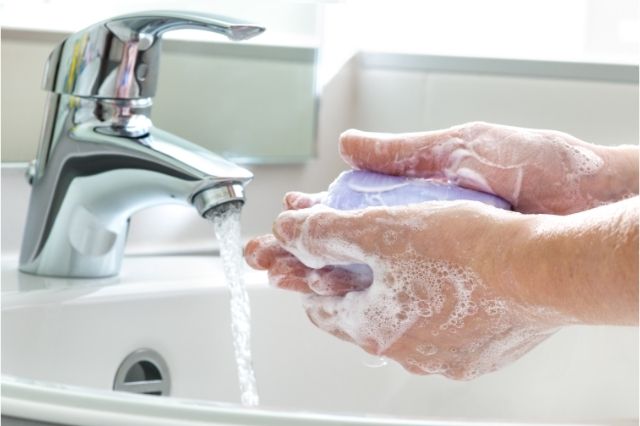 hand washing